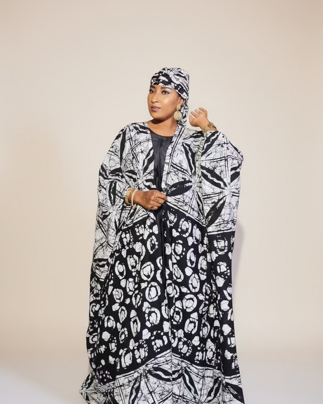 Ensemble kimono oversize - Blanc-n