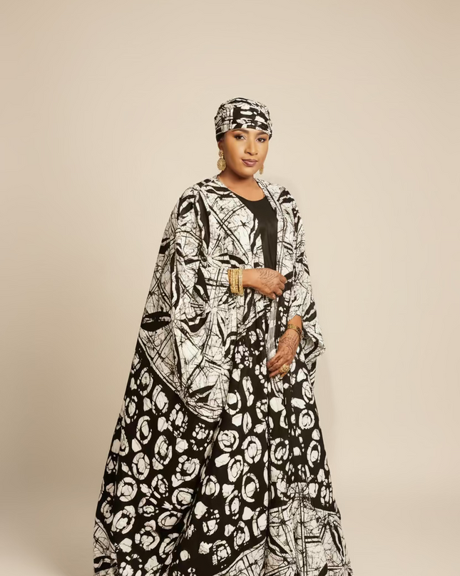 Ensemble kimono oversize - Blanc-n