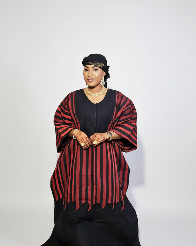 Robe abimbola aso oké - Rouge