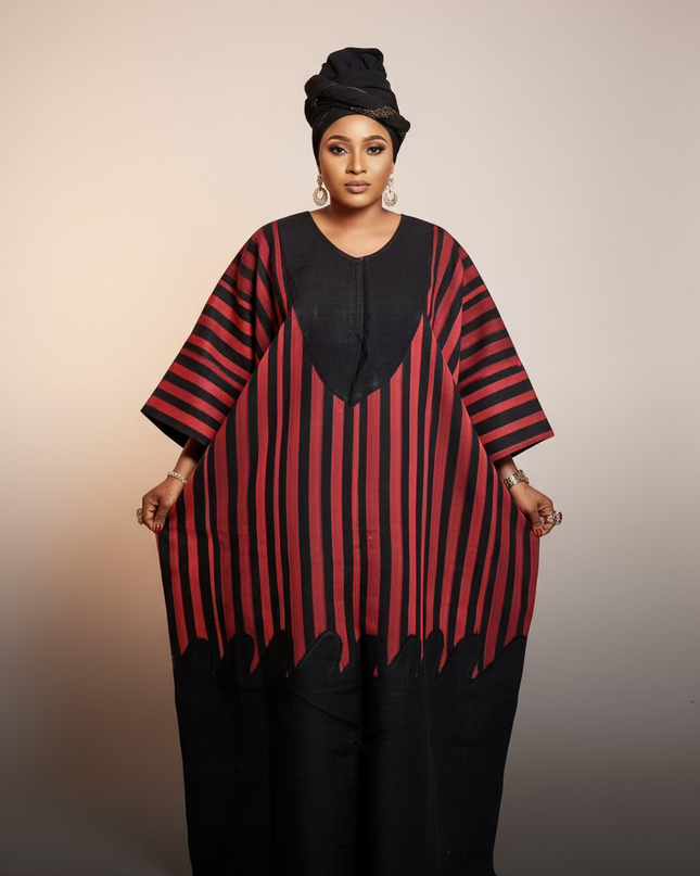 Robe abimbola aso oké - Rouge