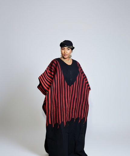 Robe abimbola aso oké - Rouge