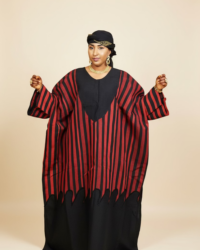 Robe abimbola aso oké - Rouge