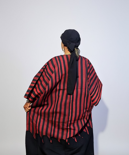 Robe abimbola aso oké - Rouge