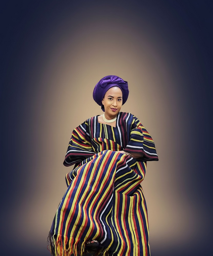 Boubou aso oke olutayo franges - Multicouleur