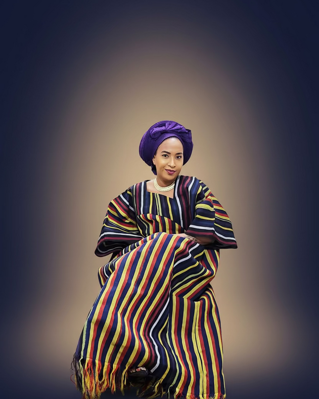 Boubou aso oke olutayo franges - Multicouleur