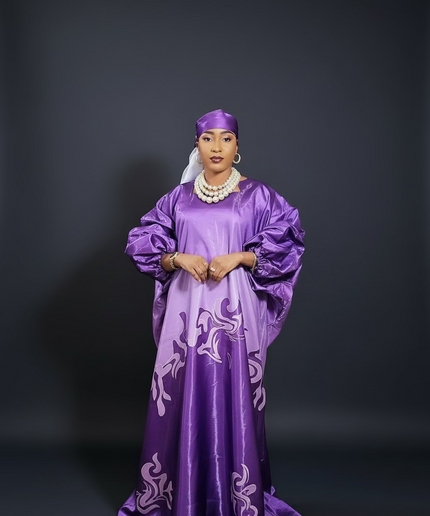 Boubou adesewa - Violet