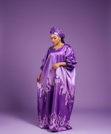 Boubou adesewa - Violet