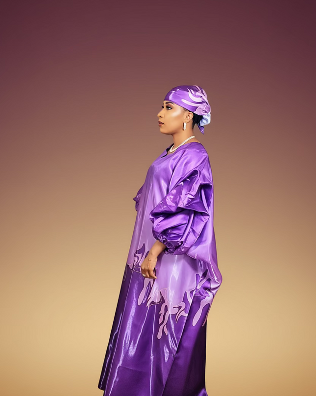 Boubou adesewa - Violet