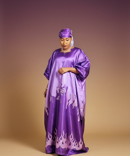 Boubou adesewa - Violet