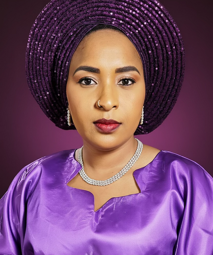 Chapeau nigérian 2 en 1 - Violet