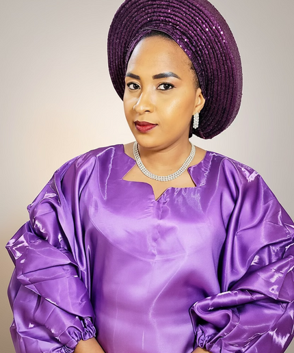 Chapeau nigérian 2 en 1 - Violet