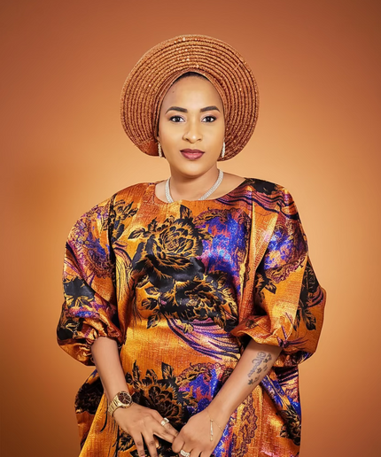 Chapeau nigérian 2 en 1 - Orange