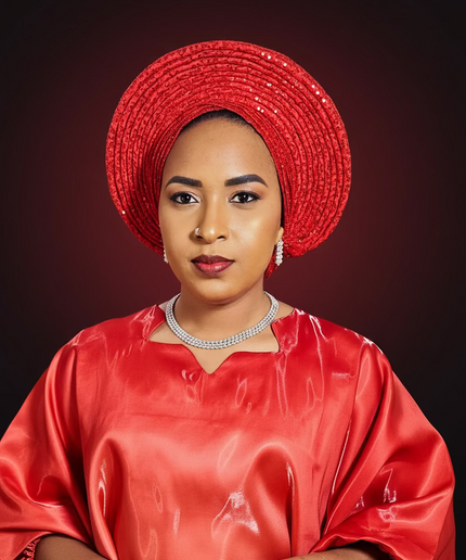 Chapeau nigérian 2 en 1 - rouge