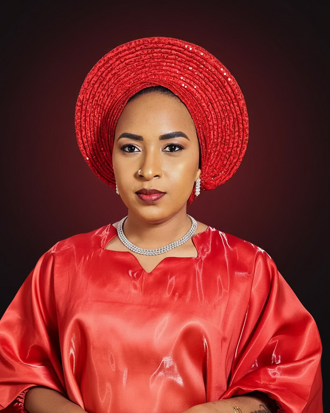 Chapeau nigérian 2 en 1 - rouge