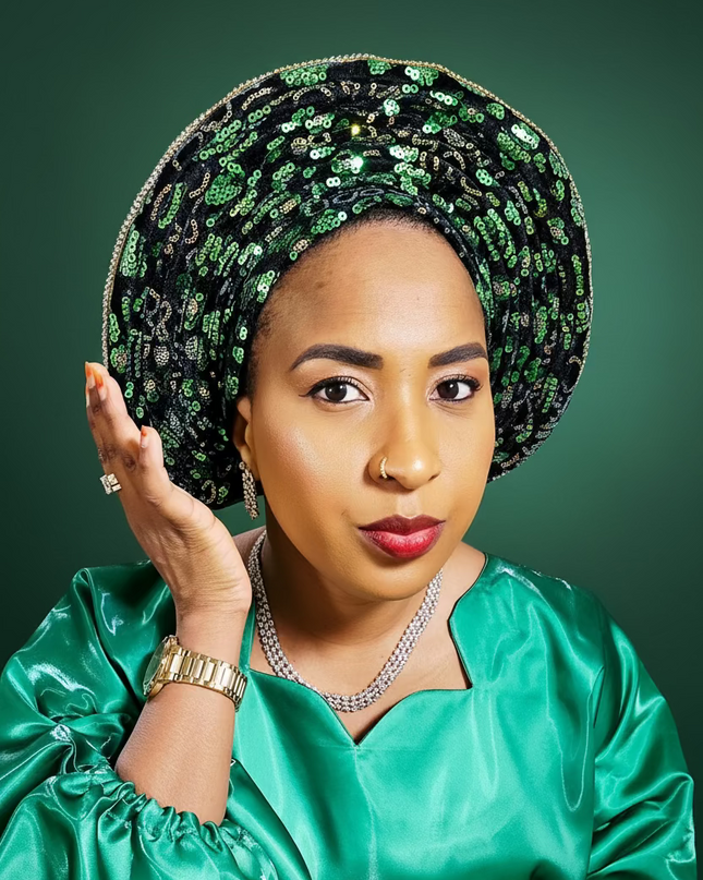 Chapeau nigérian - Vert noir