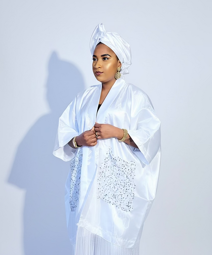 Ensemble kimono mikado - Blanc