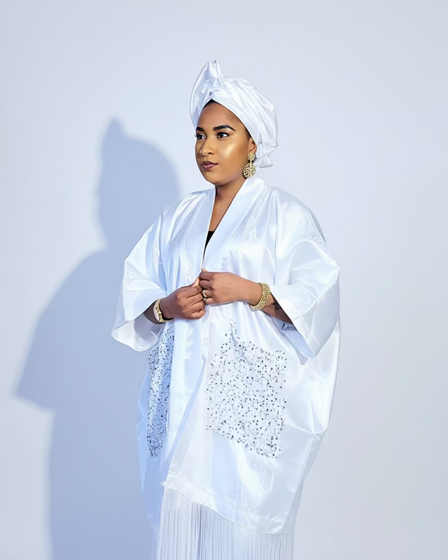 Ensemble kimono mikado - Blanc