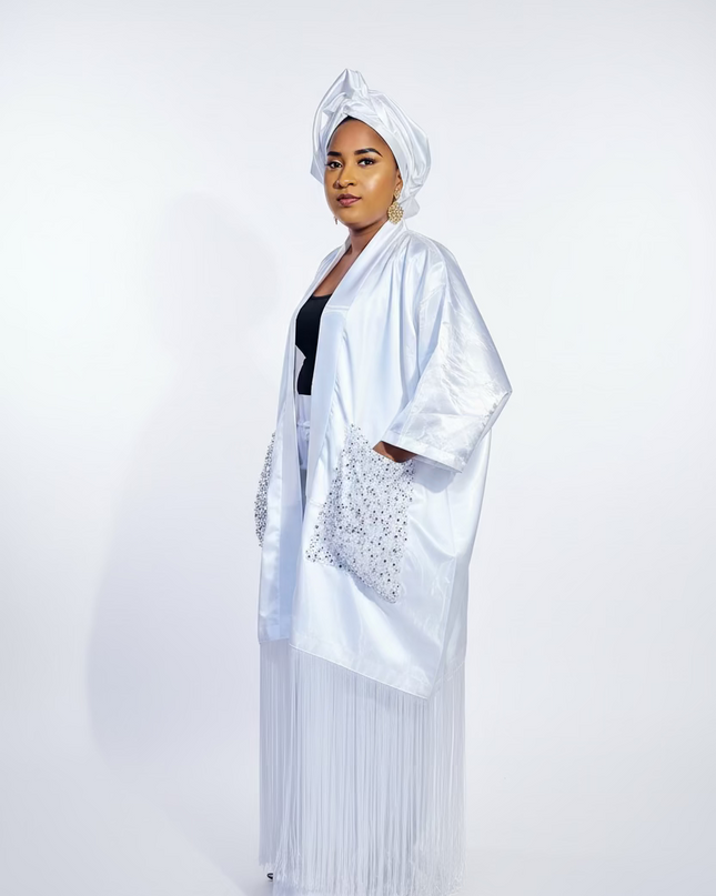 Ensemble kimono mikado - Blanc