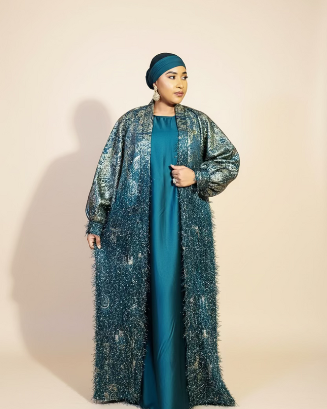 Ensemble khaleesy sous robe - Vert