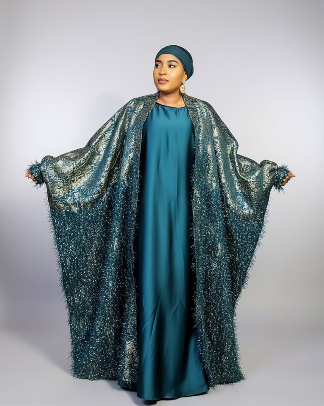 Ensemble khaleesy sous robe - Vert