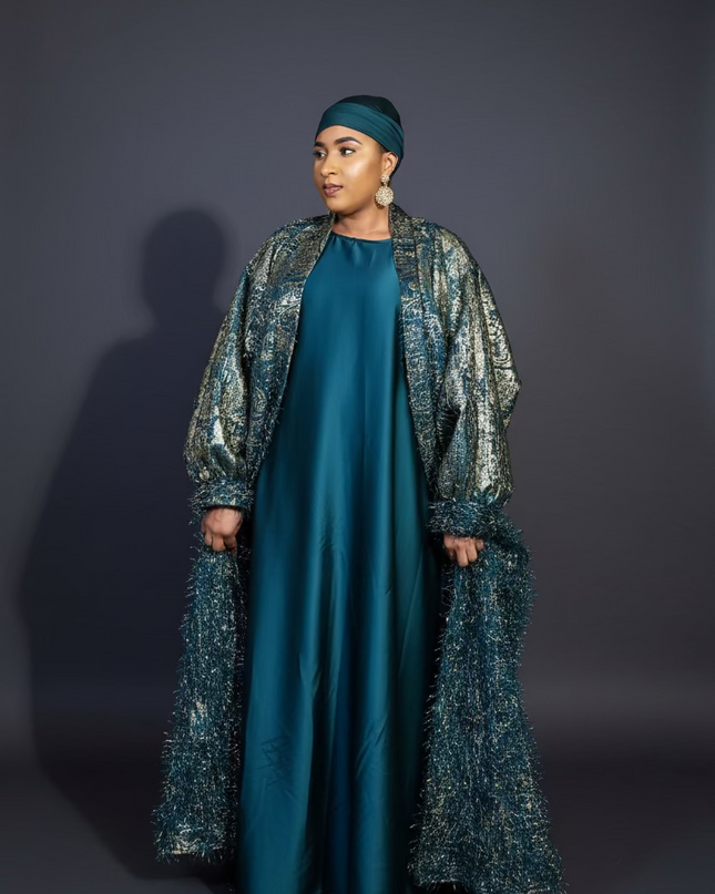 Ensemble khaleesy sous robe - Vert