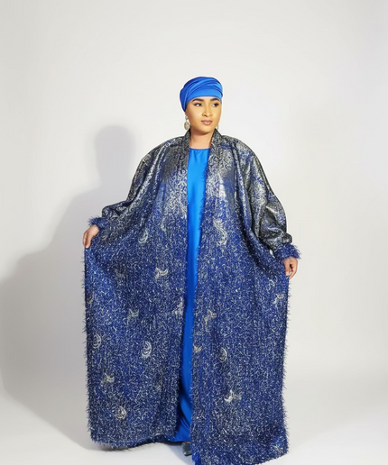 Ensemble khalessy sous robe - Bleu