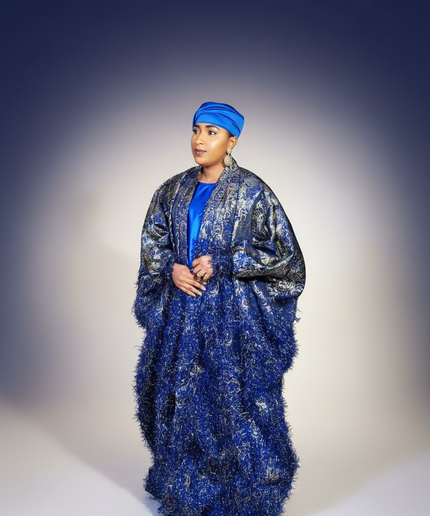 Ensemble khalessy sous robe - Bleu