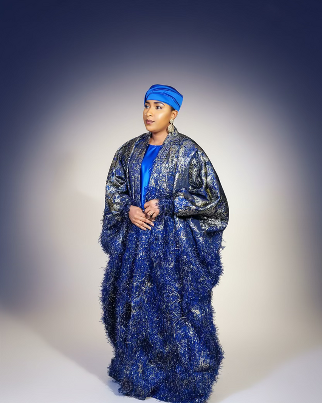 Ensemble khalessy sous robe - Bleu