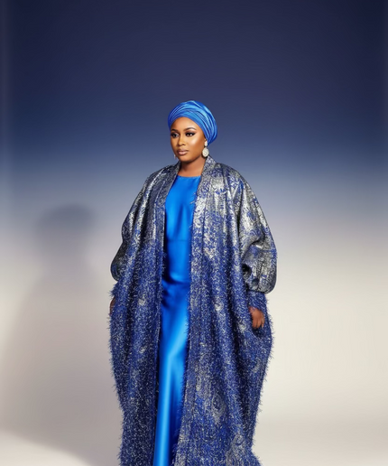 Ensemble khalessy sous robe - Bleu