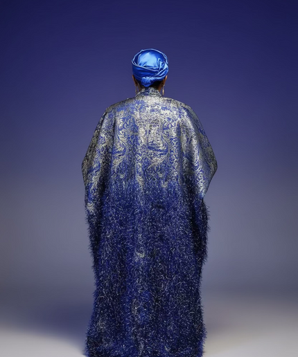 Ensemble khalessy sous robe - Bleu