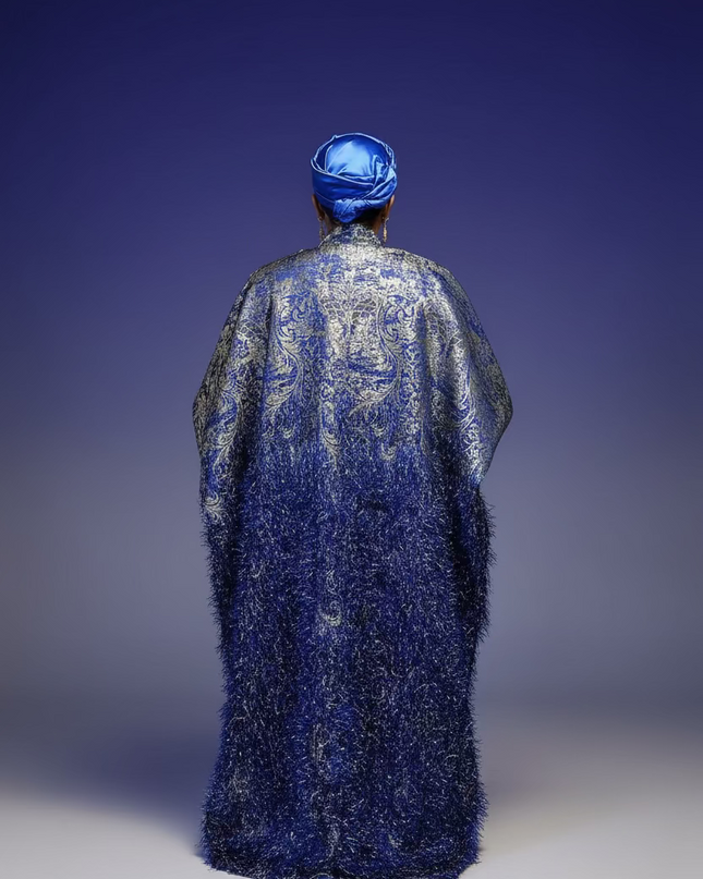 Ensemble khalessy sous robe - Bleu