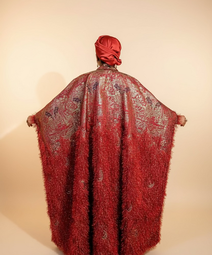 Ensemble khaleesy sous robe - Rouge