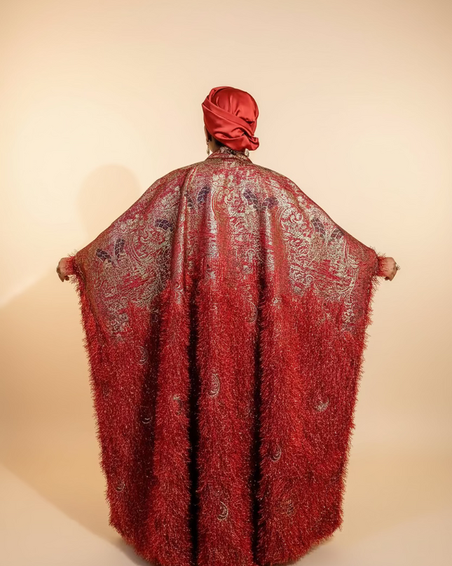 Ensemble khaleesy sous robe - Rouge
