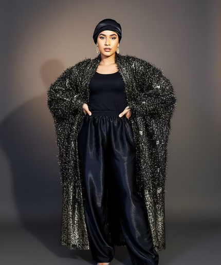 Ensemble khaleesy pantalon - Noir