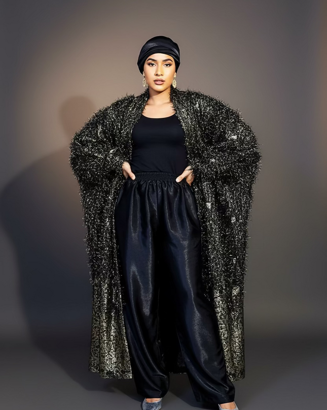 Ensemble khaleesy pantalon - Noir
