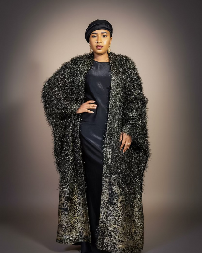 Ensemble khaleesy sous robe - Noir