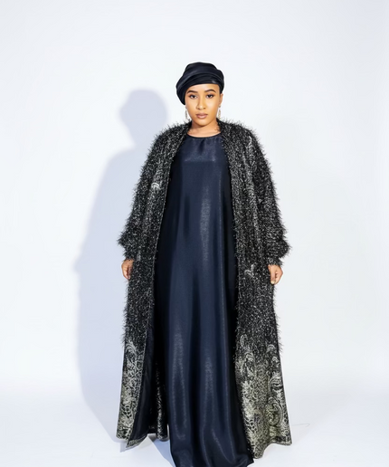 Ensemble khaleesy sous robe - Noir