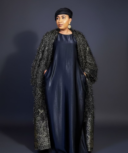Ensemble khaleesy sous robe - Noir