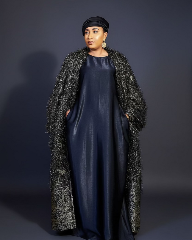 Ensemble khaleesy sous robe - Noir