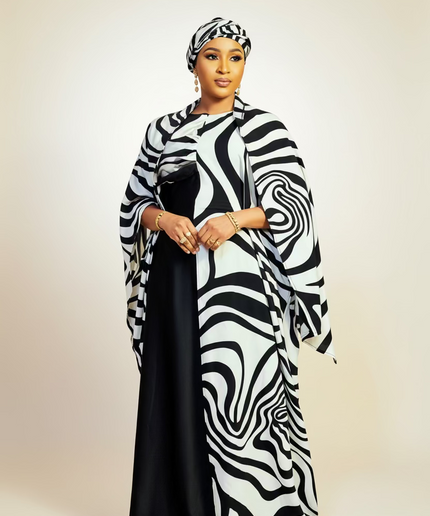 Robe zahiya - Noir
