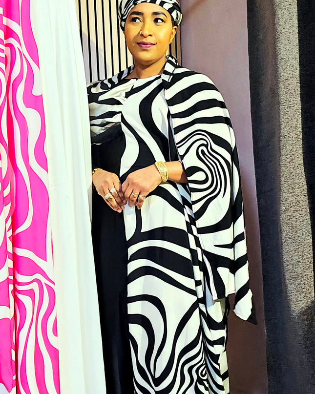 Robe zahiya - noir