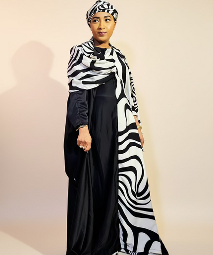 Robe zahiya - Noir