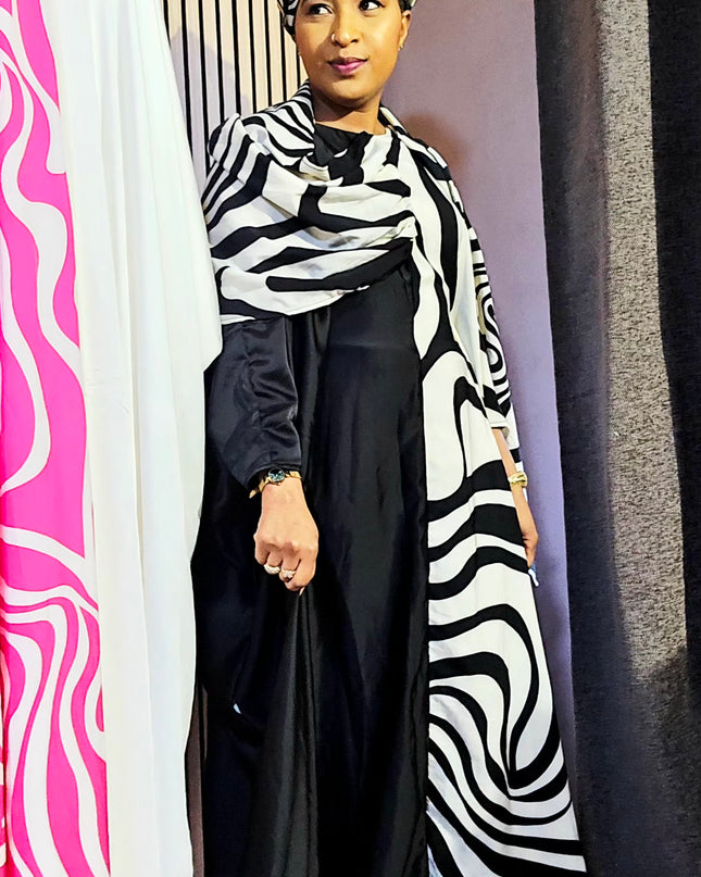Robe zahiya - noir