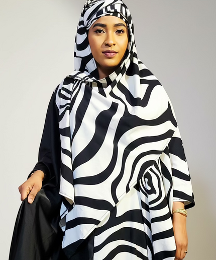 Robe zahiya - Noir