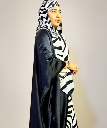 Robe zahiya - Noir
