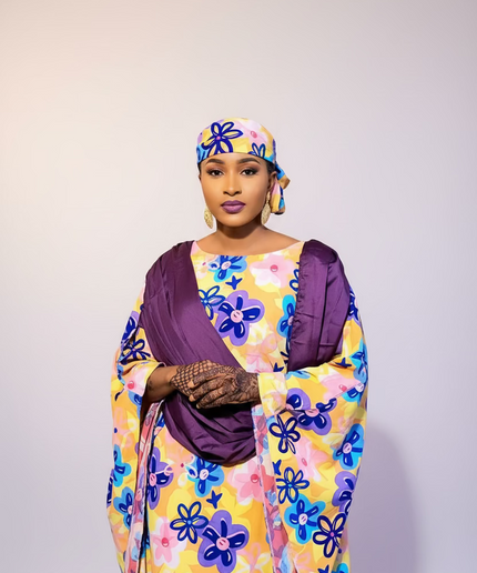 Robe crêpe flerie - Violet