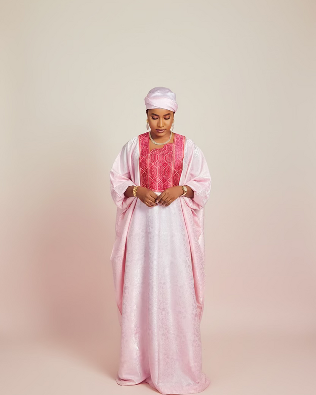 Boubou adesewa - Fuchsia