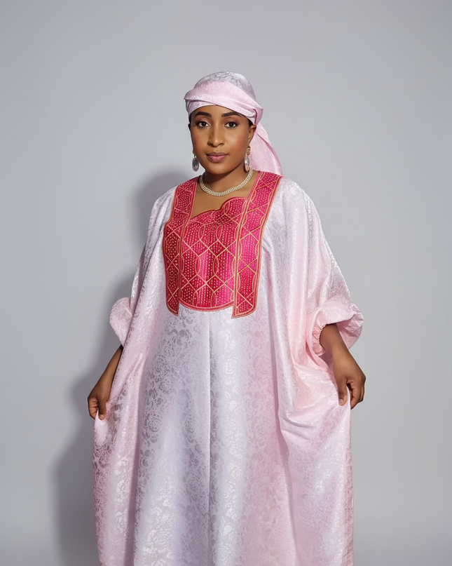 Boubou adesewa - Fuchsia