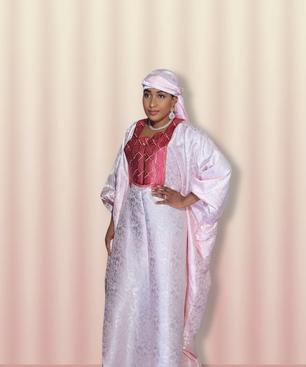 Boubou adesewa - Fuchsia