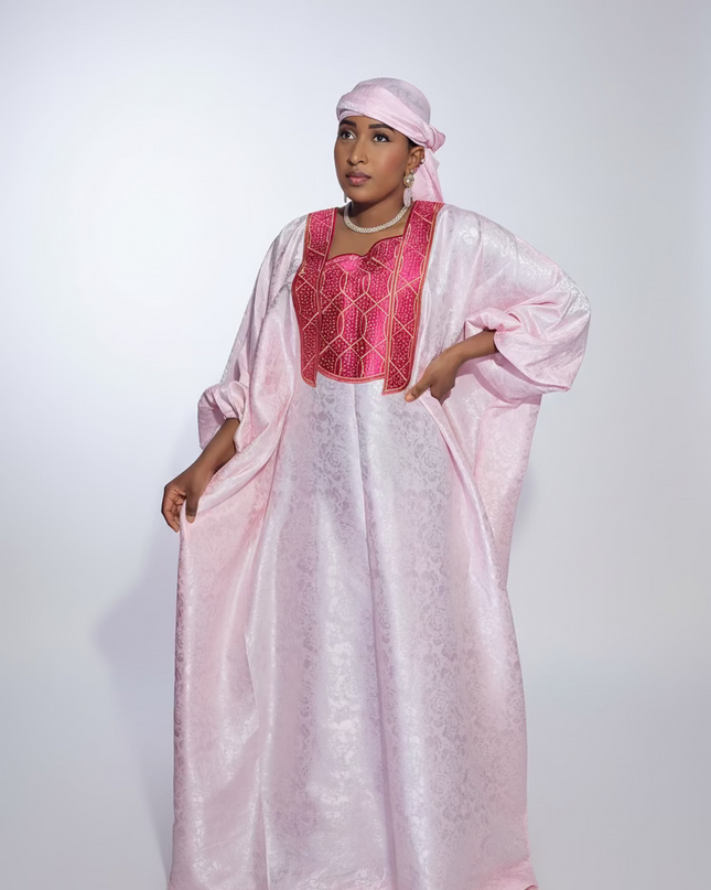 Boubou adesewa - Fuchsia